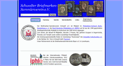 Desktop Screenshot of briefmarkensammler-schwedt.de