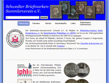 Tablet Screenshot of briefmarkensammler-schwedt.de
